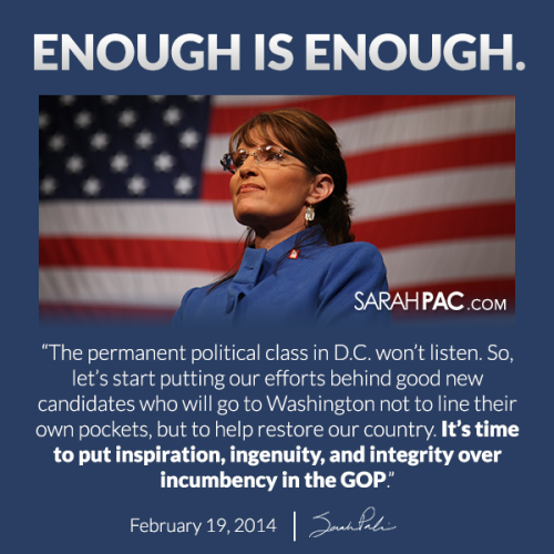 Sarah Palin Enough is Enough