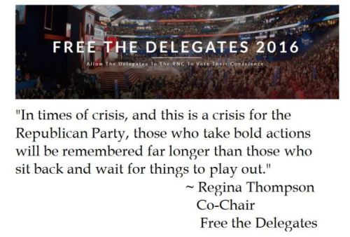 Free The Delegates Regina Thompson Quote